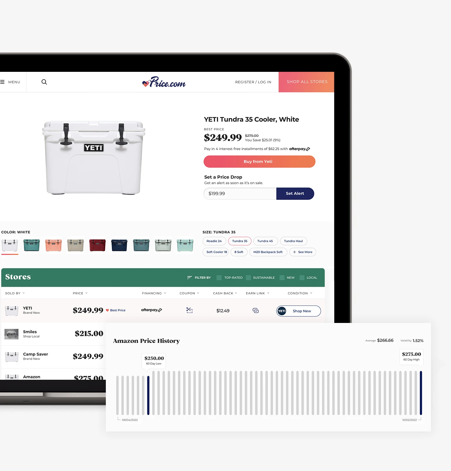 Always Know When to Buy with Price.com
