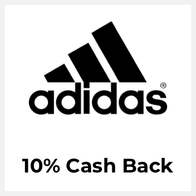 Adidas 10% Cash Back
