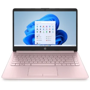 HP Stream 14" Laptop, Intel Celeron N4020 Processor, 4GB RAM, 64GB eMMC, Pink, Windows 11